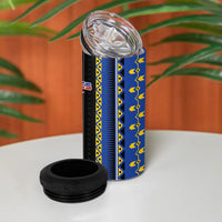 Philippines Filipinos 4 in 1 Can Cooler Tumbler Igorot Tribal Inspiration Pattern Style