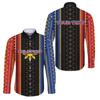 Personalised Philippines Filipinos Family Matching Puletasi and Hawaiian Shirt Igorot Tribal Inspiration Pattern Style