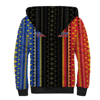 Personalised Philippines Filipinos Sherpa Hoodie Igorot Tribal Inspiration Pattern Style
