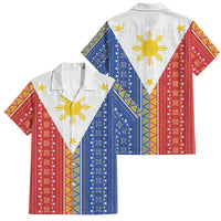 Philippines Sun Family Matching Off Shoulder Maxi Dress and Hawaiian Shirt Igorot Tribal Inspiration
