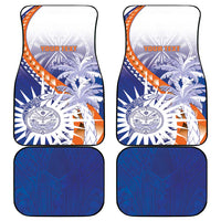 Marshall Islands Manit Day Car Mats Polynesian Tribal Tattoo Tropical Style