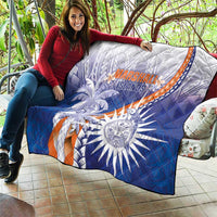 Marshall Islands Manit Day Quilt Polynesian Tribal Tattoo Tropical Style