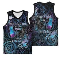 Suicide Awareness Basketball Jersey You Are Not Alone - Polynesian Pride