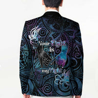 Suicide Awareness Blazer You Are Not Alone - Polynesian Pride