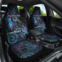 Suicide Awareness Car Seat Cover You Are Not Alone - Polynesian Pride