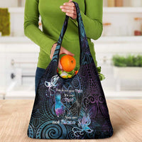 Suicide Awareness Grocery Bag You Are Not Alone - Polynesian Pride