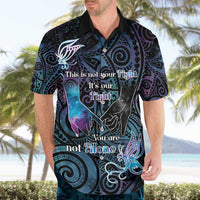 Suicide Awareness Hawaiian Shirt You Are Not Alone - Polynesian Pride