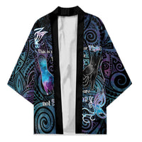 Suicide Awareness Kimono You Are Not Alone - Polynesian Pride