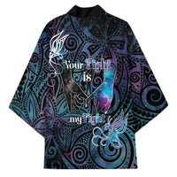 Suicide Awareness Kimono You Are Not Alone - Polynesian Pride