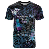 Suicide Awareness T Shirt You Are Not Alone - Polynesian Pride