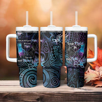Suicide Awareness Tumbler With Handle You Are Not Alone - Polynesian Pride