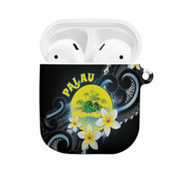 Palau United Nations Day AirPods Case Polynesian Curves Plumeria - Polynesian Pride