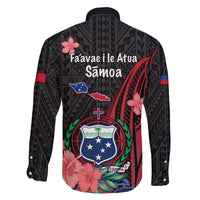 Samoa Independence Day Family Matching Mermaid Dress and Hawaiian Shirt Samoan Warriors Ula Fala LT05 - Polynesian Pride