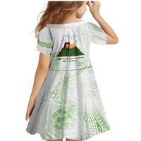 Personalised I LAVA YOU Volcano Valentine Family Matching Mermaid Dress and Hawaiian Shirt Polynesian Tribal Pattern LT05 - Polynesian Pride