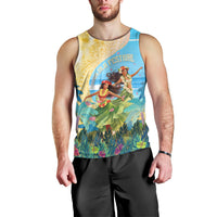 Personalised Hawaii Honolulu Festival Men Tank Top Hula Girls Tropical Vibe LT05 - Polynesian Pride