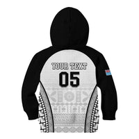 Custom Fiji Tapa Football Kid Hoodie Sporty Style
