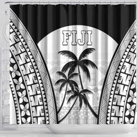 Fiji Tapa Football Shower Curtain Sporty Style