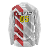 Custom New Caledonia Football Long Sleeve Shirt Unique Style