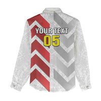 Custom New Caledonia Football Women Casual Shirt Unique Style