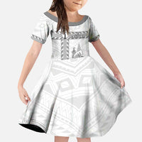 Custom New Caledonia Football Family Matching Off Shoulder Maxi Dress and Hawaiian Shirt Go The Kagus