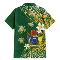 Cook Islands 15 Finest Family Matching Mermaid Dress and Hawaiian Shirt Plumeria Polynesian Turtle
