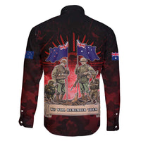 Australia And New Zealand ANZAC Day Family Matching Short Sleeve Bodycon Dress and Hawaiian Shirt Soldiers Lest We Forget