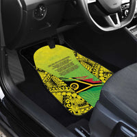 Vanuatu 46th Independence Car Mats Special Style LT05 - Polynesian Pride