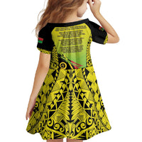 Vanuatu 45th Independence Family Matching Long Sleeve Bodycon Dress and Hawaiian Shirt Special Style - Polynesian Pride