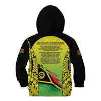 Vanuatu 46th Independence Kid Hoodie Special Style LT05 - Polynesian Pride