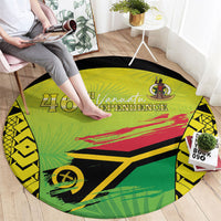 Vanuatu 46th Independence Round Carpet Special Style LT05 - Polynesian Pride