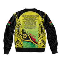 Vanuatu 46th Independence Sleeve Zip Bomber Jacket Special Style LT05 - Polynesian Pride