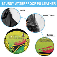 Vanuatu 45th Independence Spare Tire Cover Special Style - Polynesian Pride