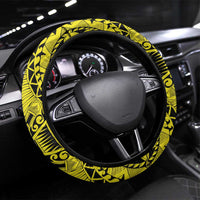 Vanuatu 45th Independence Steering Wheel Cover Special Style - Polynesian Pride