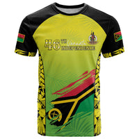 Vanuatu 46th Independence T Shirt Special Style LT05 Yellow - Polynesian Pride