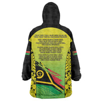 Vanuatu 46th Independence Wearable Blanket Hoodie Special Style LT05 - Polynesian Pride