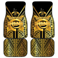 Vanuatu 46th Anniversary Of Independence Car Mats Gold Style LT05 - Polynesian Pride