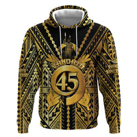 Vanuatu 46th Anniversary Of Independence Hoodie Gold Style LT05 Pullover Hoodie Gold - Polynesian Pride
