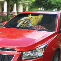 Papua New Guinea Auto Sun Shade 50 Years Of Independence - Polynesian Pride