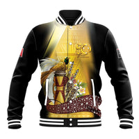 Papua New Guinea Baseball Jacket 50 Years Of Independence - Polynesian Pride