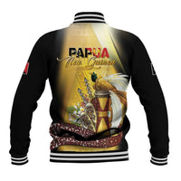Papua New Guinea Baseball Jacket 50 Years Of Independence - Polynesian Pride