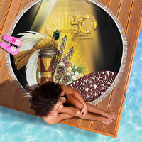 Papua New Guinea Beach Blanket 50 Years Of Independence - Polynesian Pride