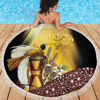Papua New Guinea Beach Blanket Independence Day Unique Style LT05 - Polynesian Pride