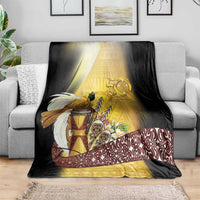 Papua New Guinea Blanket 50 Years Of Independence - Polynesian Pride