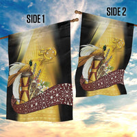 Papua New Guinea Garden Flag 50 Years Of Independence - Polynesian Pride