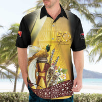 Papua New Guinea Hawaiian Shirt 50 Years Of Independence - Polynesian Pride