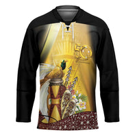 Papua New Guinea Hockey Jersey Independence Day Unique Style LT05 Unisex Gold - Polynesian Pride