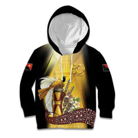 Papua New Guinea Kid Hoodie Independence Day Unique Style LT05 Hoodie Gold - Polynesian Pride