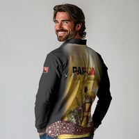 Papua New Guinea Long Sleeve Polo Shirt Independence Day Unique Style LT05 - Polynesian Pride