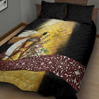 Papua New Guinea Quilt Bed Set Independence Day Unique Style LT05 - Polynesian Pride