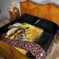 Papua New Guinea Quilt Bed Set Independence Day Unique Style LT05 - Polynesian Pride